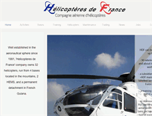 Tablet Screenshot of hdf.fr