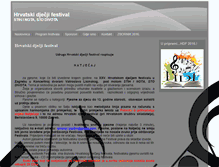 Tablet Screenshot of hdf.hr