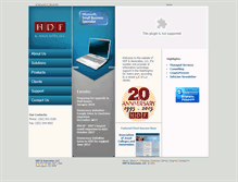 Tablet Screenshot of hdf.net